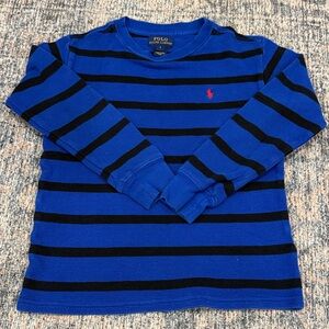 Boys Polo by Ralph Lauren waffle knit shirt size 7